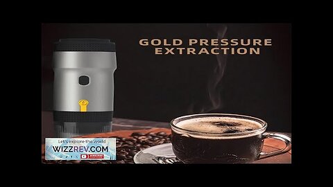 60ml Electric Wireless Heating Coffee Machine Travel Coffee Maker Electric Coffee Pot Review