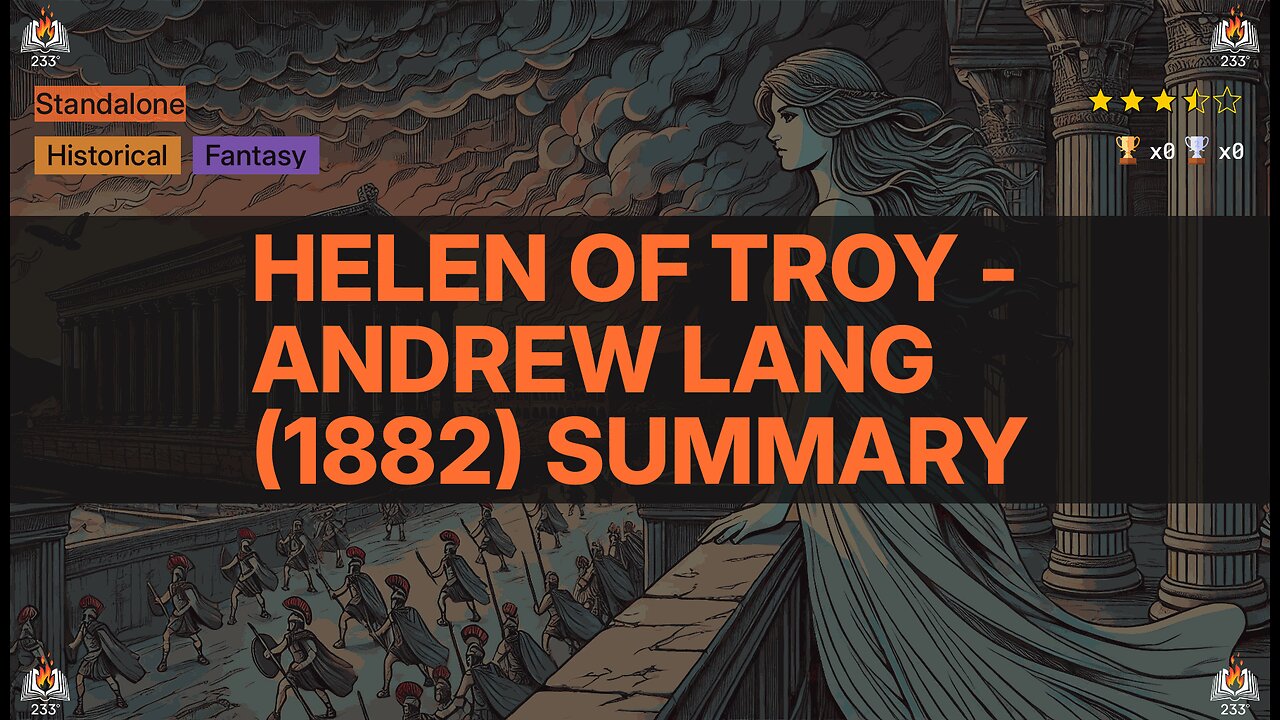 Helen of Troy - Andrew Lang (1882) Summary