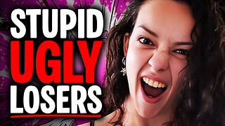INSANE Feminist MEGA CRASHOUT 🤬 “YOU’RE ALL STUPID UGLY LOSERS” 🤣