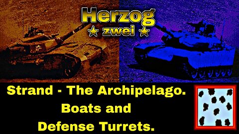 Switch Herzog Zwei G9, 2P splitscreen gameplay on Strand: Welcome to The Archipelago.