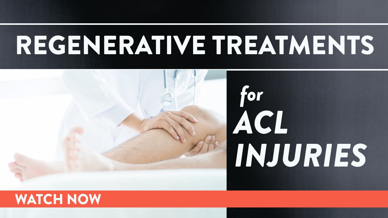 Regenerative treatments for ACL injuries
