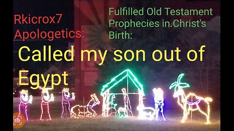 Called My Son out of Egypt