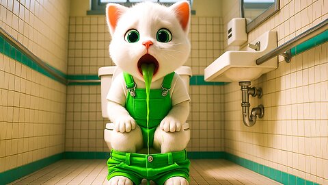 🤮 🍌The Kitten Ate a Strange Banana… Then Chaos Broke Out in Class! Cute and Funny Kitten Stories