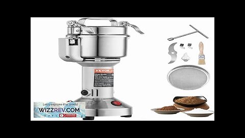 VEVOR 150g Commercial Spice Grinder Electric Grain Mill Grinder High Speed Review