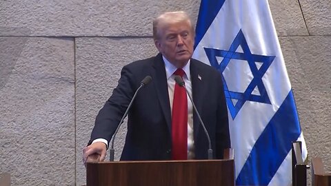 President Trump Remarks In Israel About Peace in Gaza