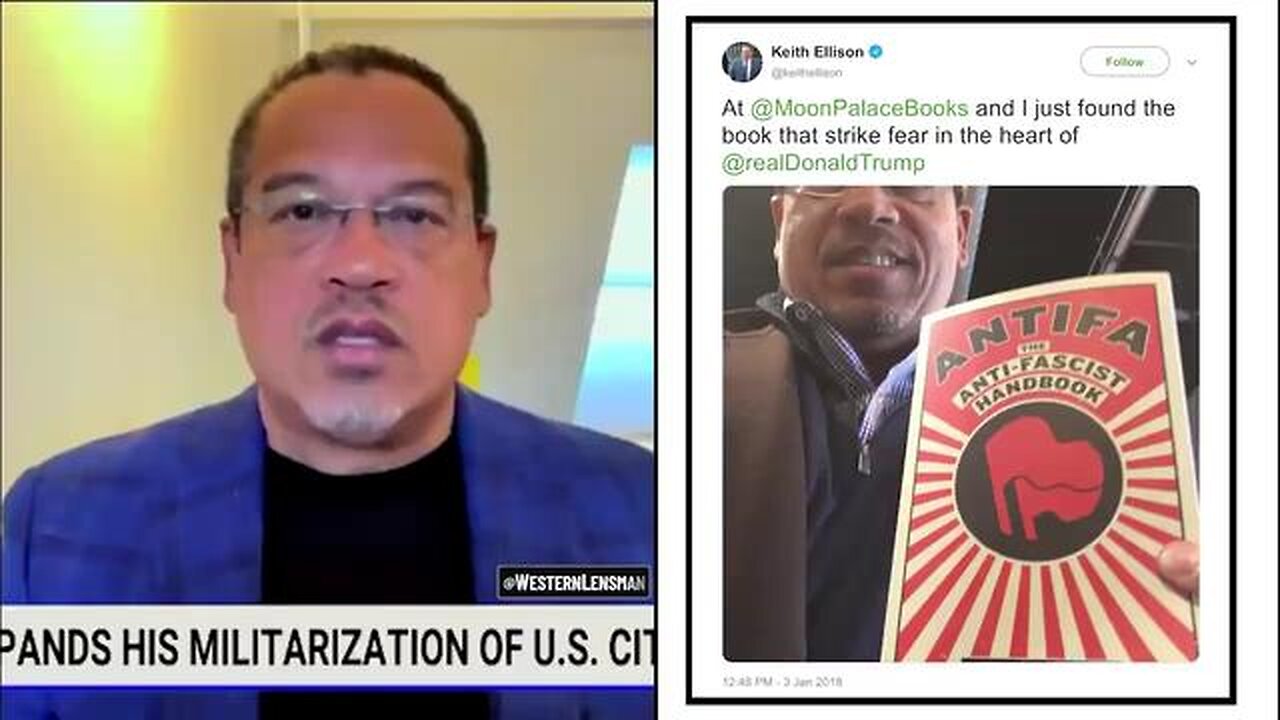 KEITH ELLISON ☭ GASLIGHTING AND 🩲 [P]ANTIFA