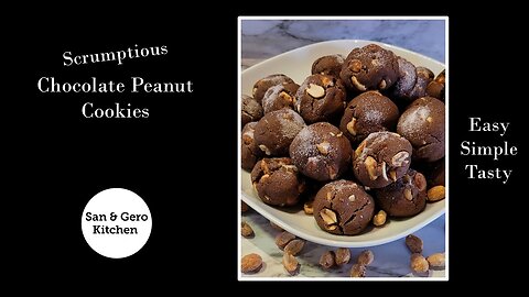 How to make Scrumptious Chocolate Peanut Cookies