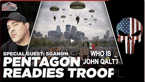 NINO W/ SGANON - This Looks Like a Black Swan Event: 1500 Troop Deployment, Aliens, & Banks 2 Crash?