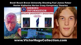 Bondi Beach Brown University Shooting Fuel Jim Fetzer Dr Katherine Horton Crazy Conspiracy Theories