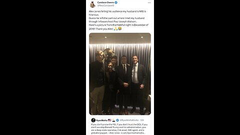 If you don’t praise the FBI, DOJ, or Donald Trump you are a deep state CIA asset, MI6 agent, and a globalist puppet. - Alex Jones idiot