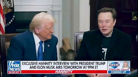 ELON WITH PRESIDENT TRUMP: This whole thing they call Trump Derangement Syndrome