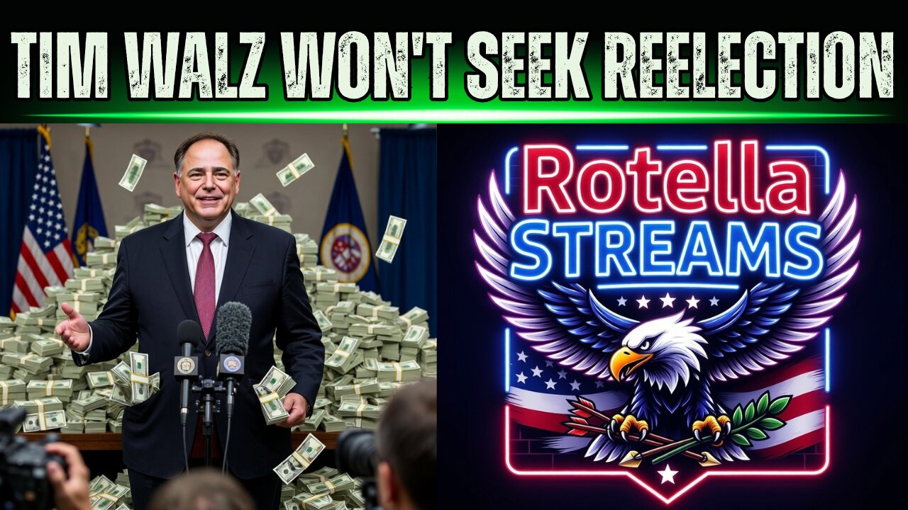 Tim Walz Won't Seek Reelection