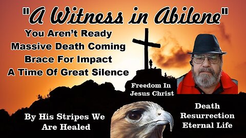 You Aren’t Ready Massive Death Coming Brace For Impact A Time Of Great Silence