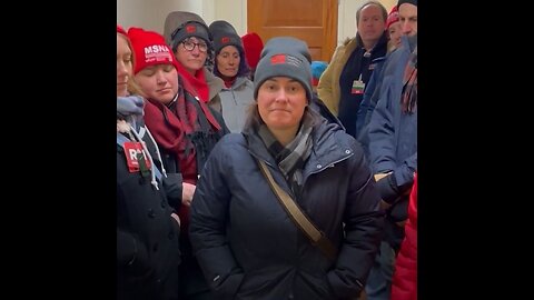 Maine Nurses Showed Up At Sen. Susan Collins' Office To Demand She Votes No On Funding ICE