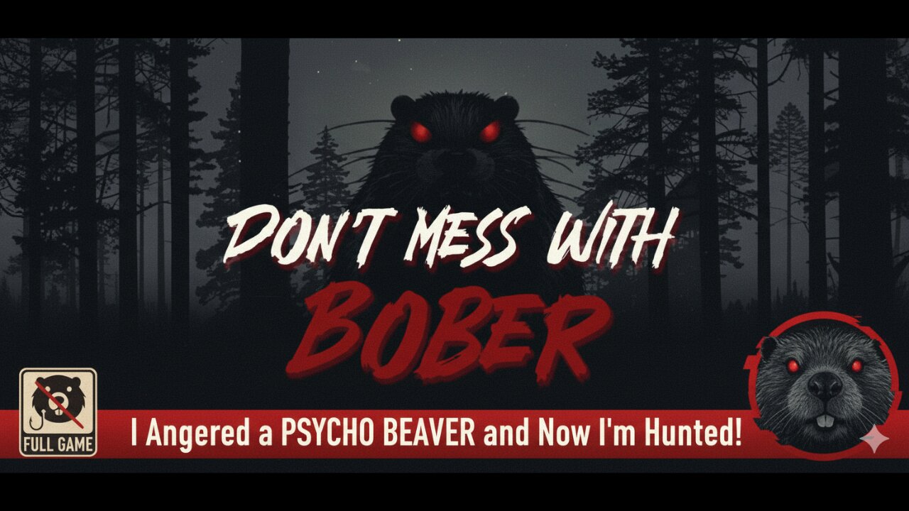 A KILLER BEAVER Is HUNTING Me | Don’t Mess With Bober | Full Game | Gameplay