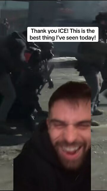 Thank you ICE! This is the BEST thing I’ve seen ALL DAY!