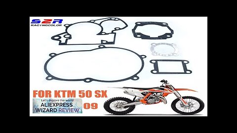 Engine Gasket Kit for KTM SX50 SX 50 SX 2002 2009 Review