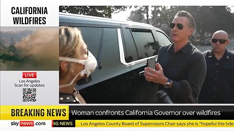 Gavin Newsom gets ABSOLUTELY DESTROYED by California fire victim.