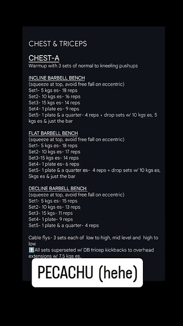 CHEST DAY 💦