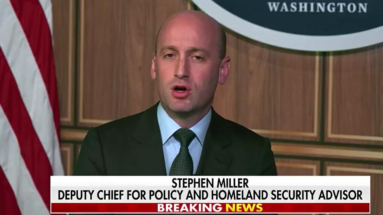 "SOMALI WELFARE FRAUD in Minnesota may be the largest taxpayer theft in U.S. history ~ Stephen Miller 12/5/25