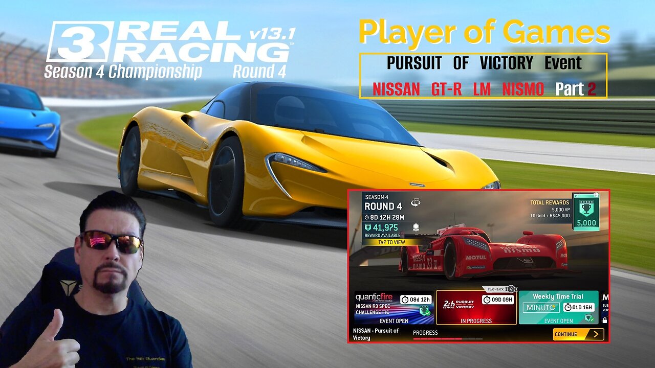 Player of Games: Real Racing 3 Update 13.1: PURSUIT OF VICTORY Event - NISSAN GT-R LM NISMO Part 2