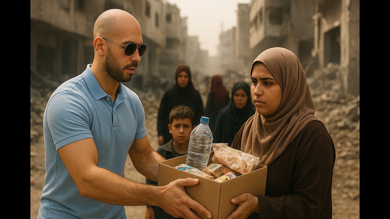Andrew Tate is sending aid to Gaza
