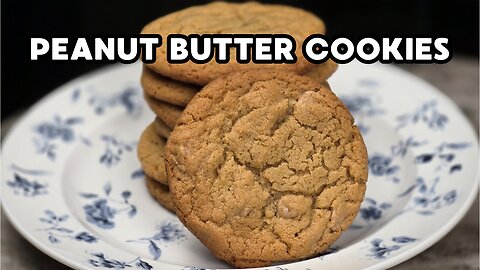 Soft and Chewy Peanut Butter Cookies