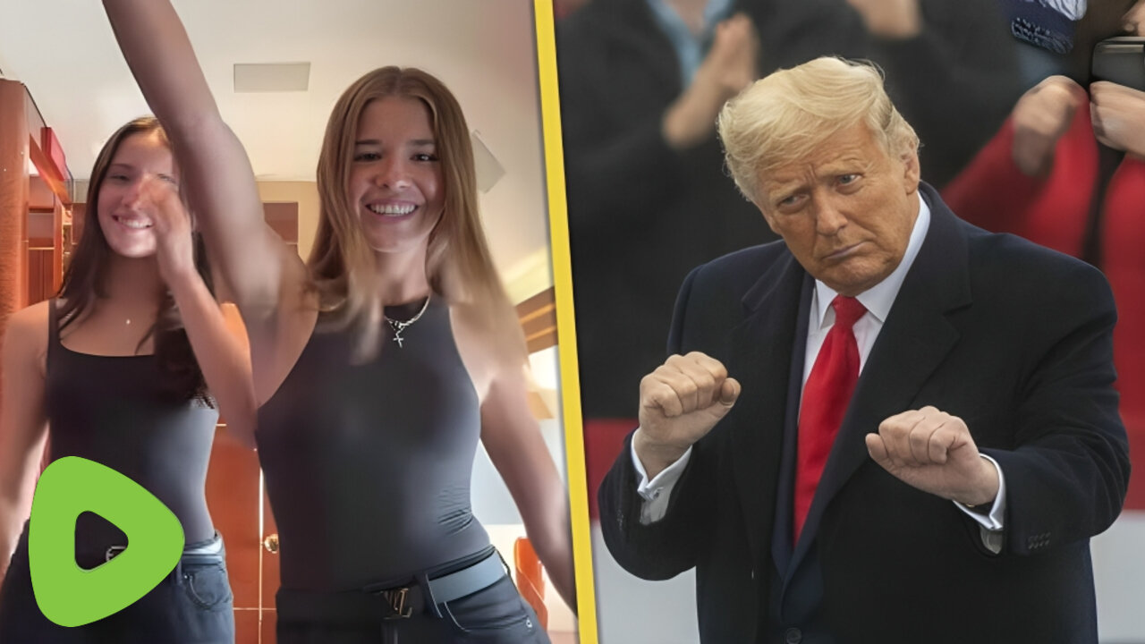 Kai Trump IMITATES Grandpa Donald's Viral YMCA Dance