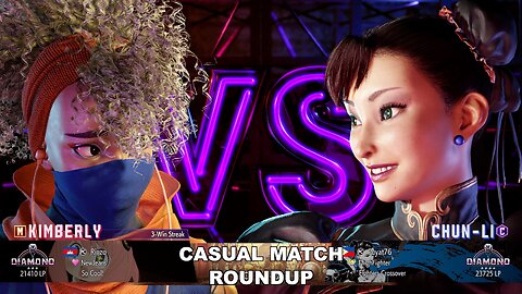 Kuya Kalbo SF6 Casual Match Roundup. Chun Li 4 star Diamond Rank [Hori Fight Stick]