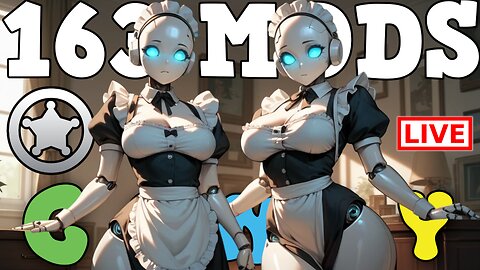 🔴 163 Mod Rimworld 🔴 These Maids Weren't Built For War #rimworld #gaming