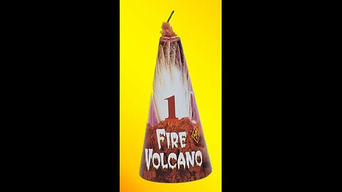 BKV Fire Volcano 1 - Vuurwerk Vulkaan
