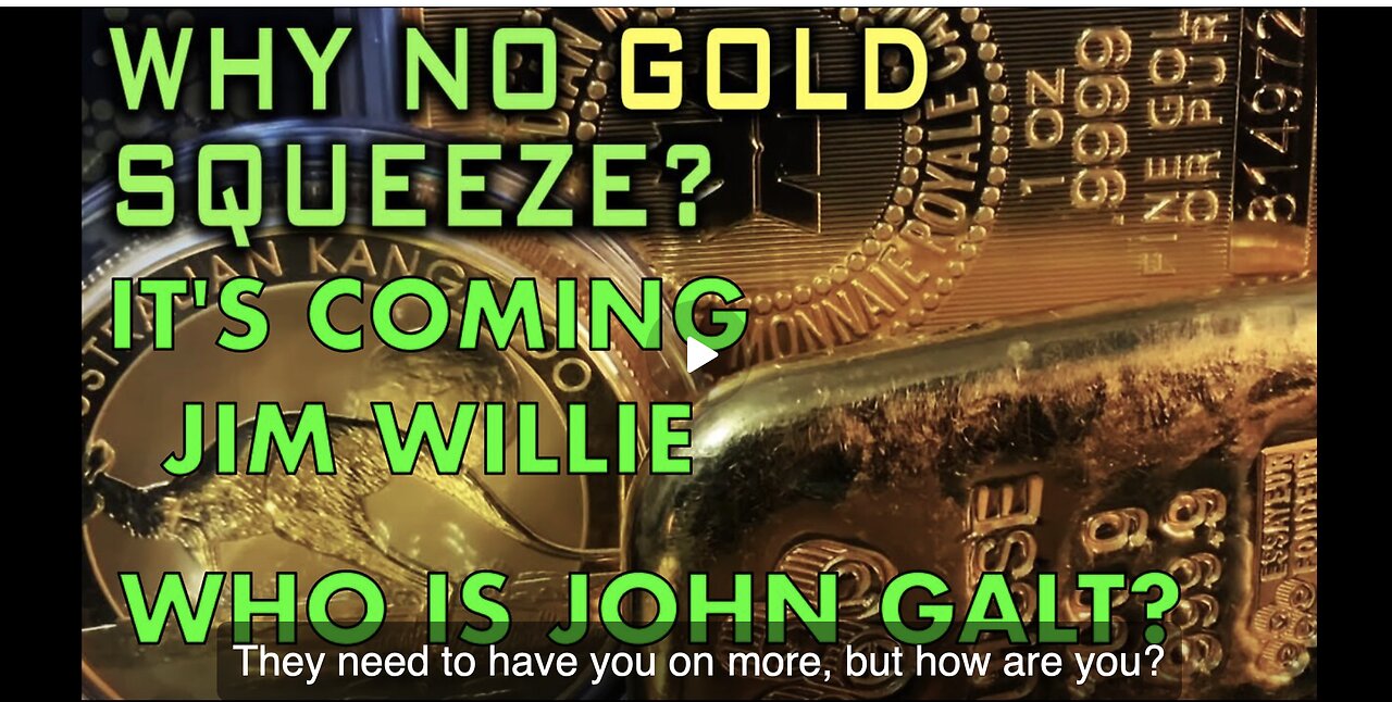 Jim Willie EMERGENCY ALERT, THEY JUST EXPOSED IT ALL. THE GOLD SQUEEZE IS ON. ANDY SCHECTMAN, SGANON