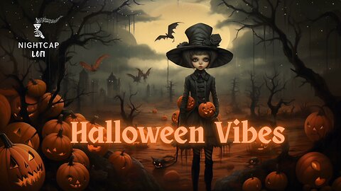 Spooky Lofi Nights 🎃 | Chill Halloween Beats to Study, Relax & Get Cozy
