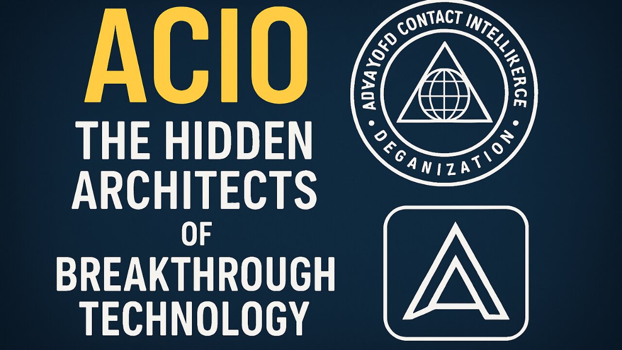 Ismael Perez (Intel Update): ACIO - The Hidden Architects of Breakthrough Technology