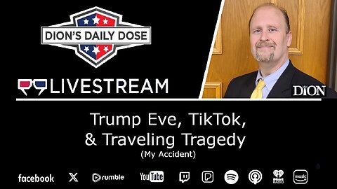 Happy Trump Eve, TikTok, & Traveling Tragedy (My Accident)
