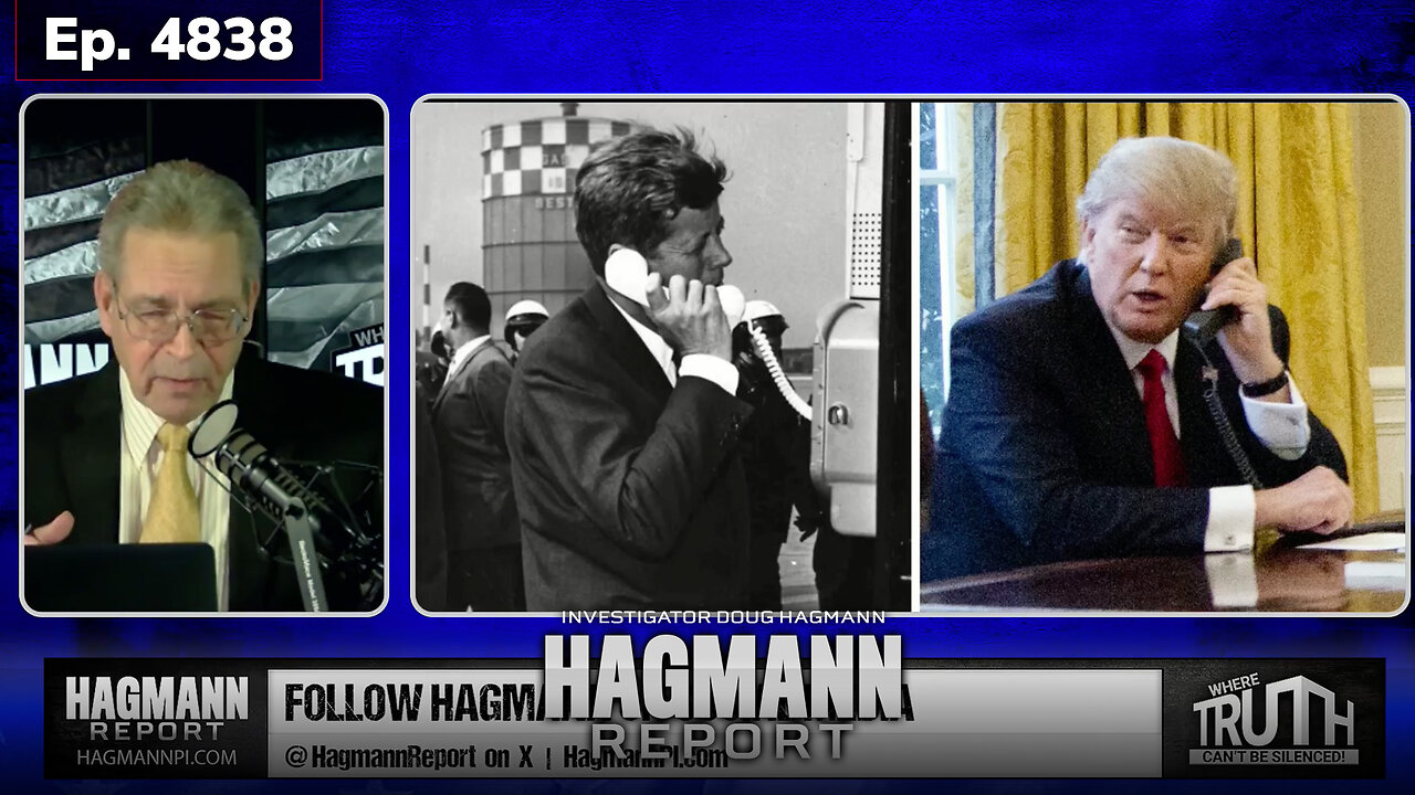 Ep 4838: From JFK to DJT - Fighting Evil & Evildoers With Stunning Similarities | Doug Hagmann | February 13, 2025