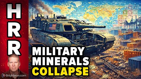US Military's MINERAL SUPPLY CHAINS Have Collapsed
