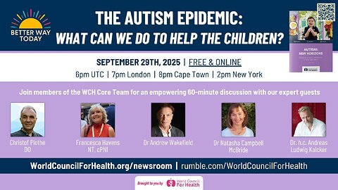 THE AUTISM EPIDEMIC: What Can We Do To Help The Children?