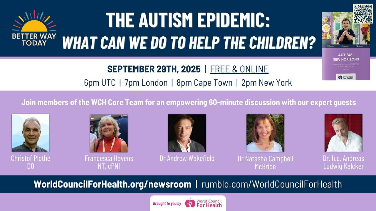 THE AUTISM EPIDEMIC: What Can We Do To Help The Children?