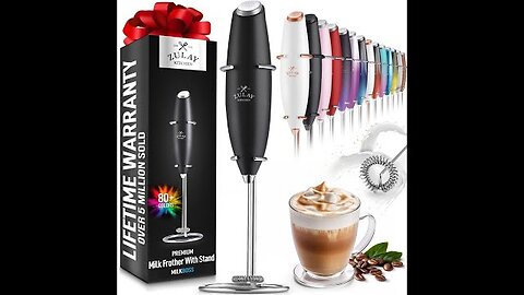 Zulay Kitchen Powerful Milk Frother Handheld Review