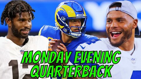 Monday Evening Quarterback - NFL Week 12 | Rams BLOW OUT Bucs, Cowboys Comeback, Sanders Gets Win