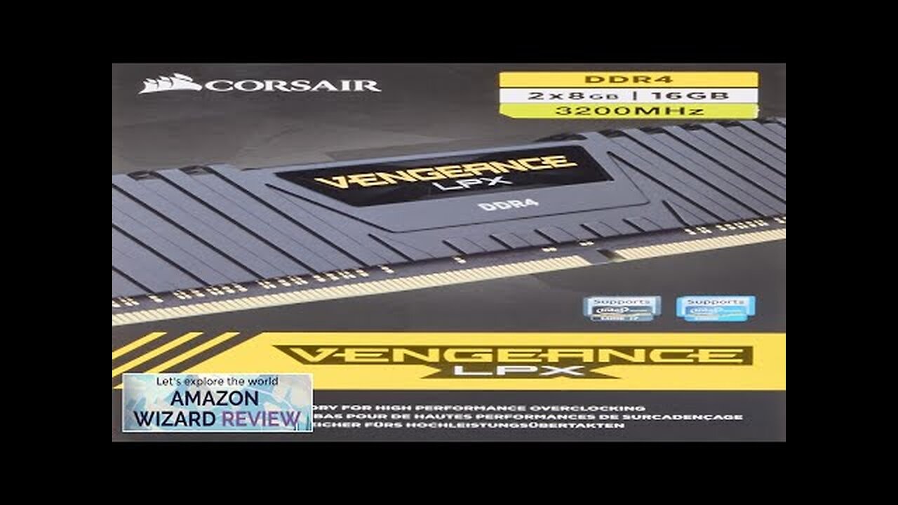 Corsair Vengeance LPX 16GB (2x8GB) DDR4 DRAM 3200MHz C16 Desktop Memory Kit Review