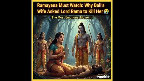 Ramayana must watch Why Bali's Wife Tara Asked Lord Rama to Kill Her? 😭 (The Most Emotional Moment)