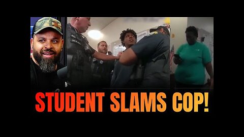 Student SLAMS Cop then Mom Shows Up and Make Things Worse!
			