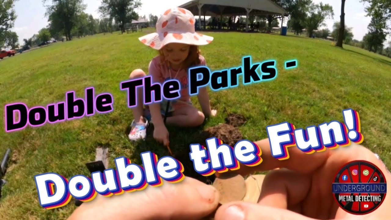 2 Parks, 1 Video: Metal Detecting Extravaganza!