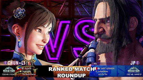 Kuya Kalbo SF6 Ranked Roundup. Chun Li Master Rank [Hori Fight Stick]