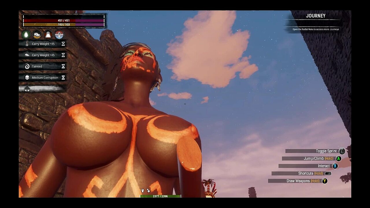 Conan Exiles harvesting & purge day busty boobs breast expansion huge titties milkers knockers