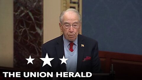 Senator Grassley Delivers Remarks on the 40th Day of the Government Shutdown
