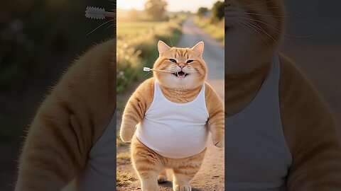 A sweet story about a cunning cat with the help of AI