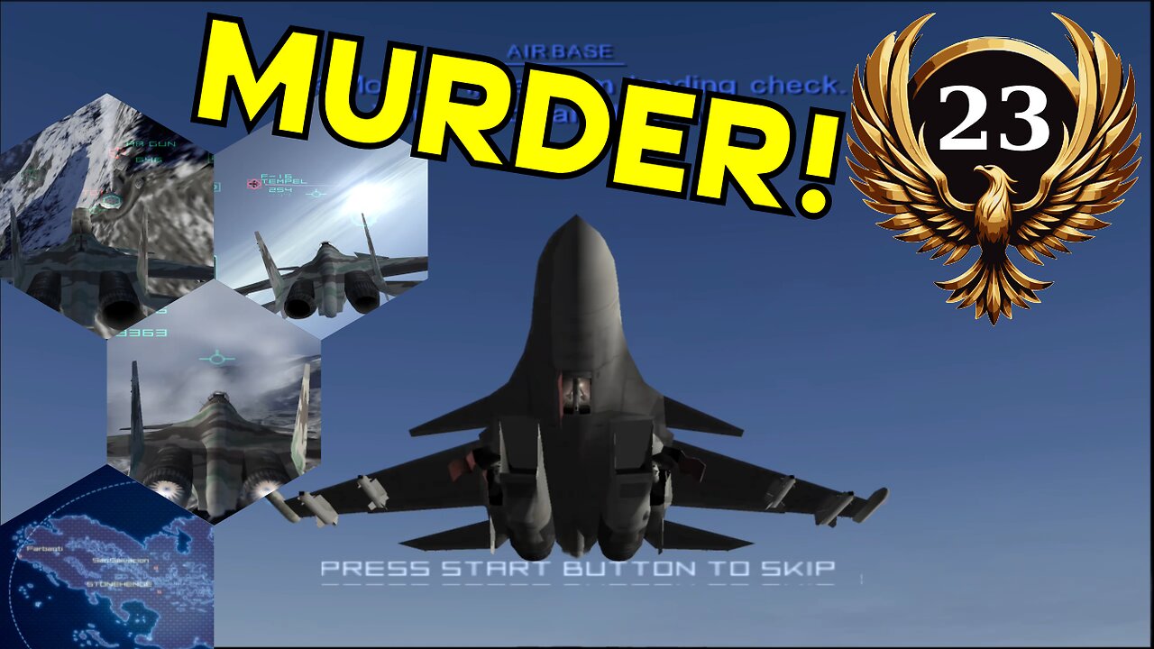 Ace Combat 4: Shattered Skies E23 [RIP Matthew] Gotta be like a duck, quack quack!